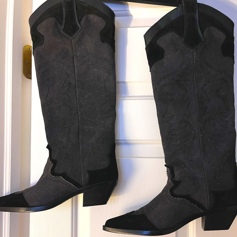 Sharp Zara Western boots size